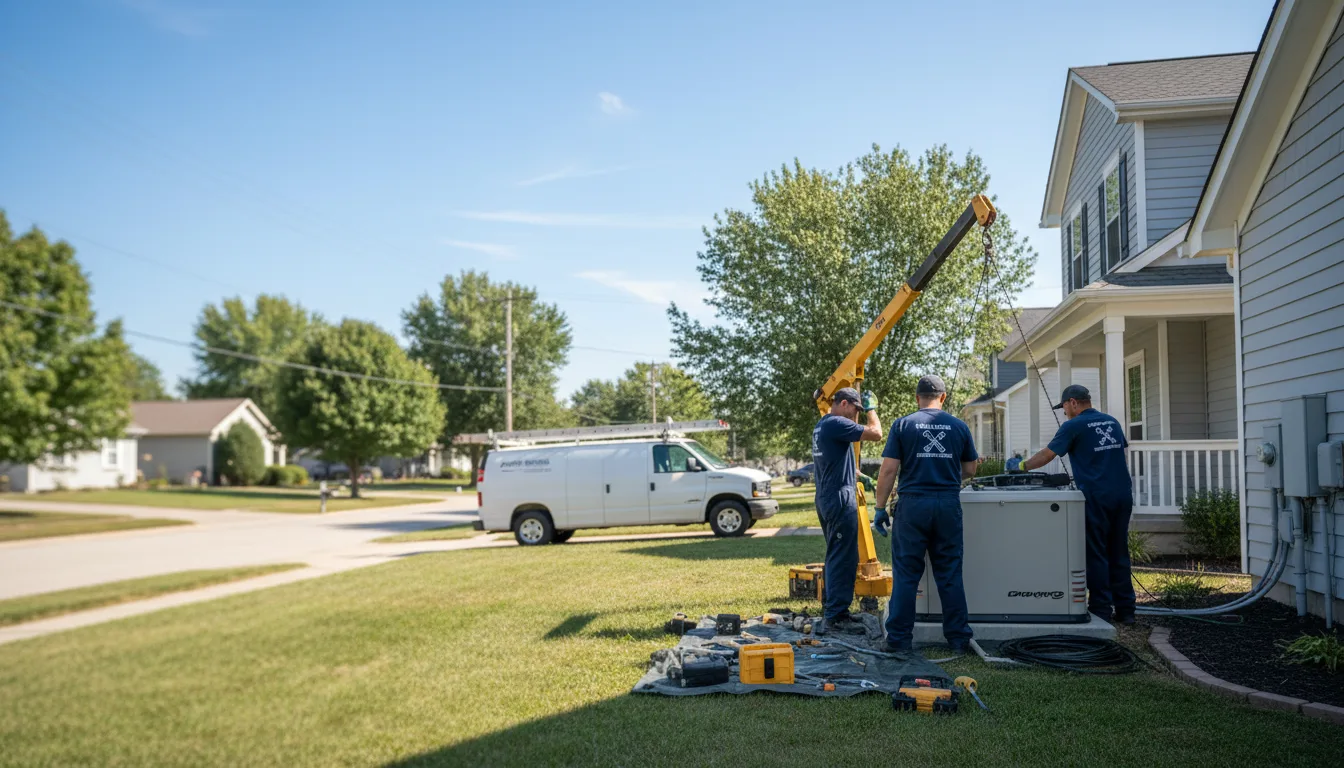 Generator Installation in Moselle, MS near me